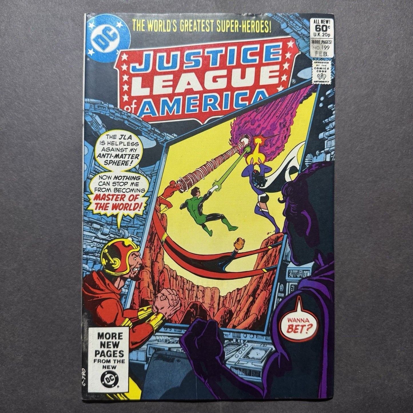 Justice League 199 - Bronze Age Dc Comics 1982