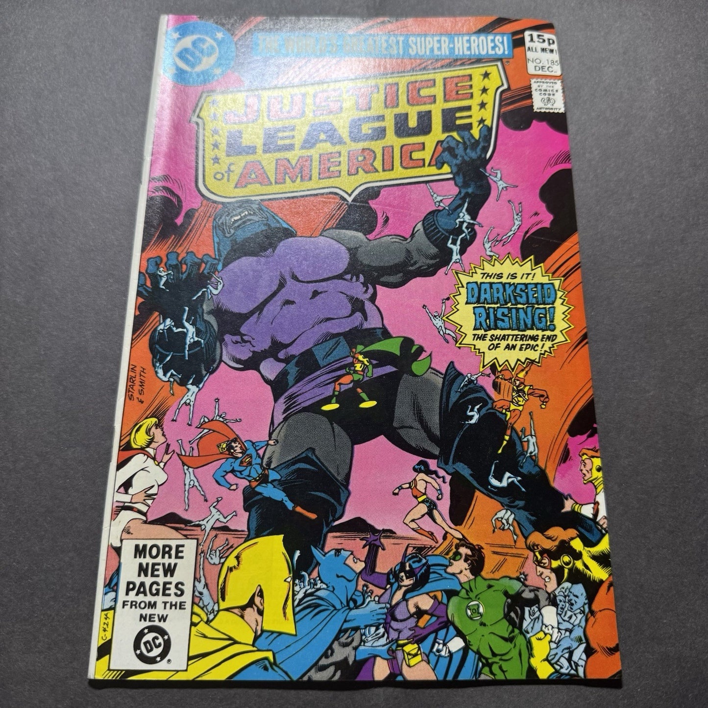 Justice League 185 - Bronze Age Dc Comics 1980