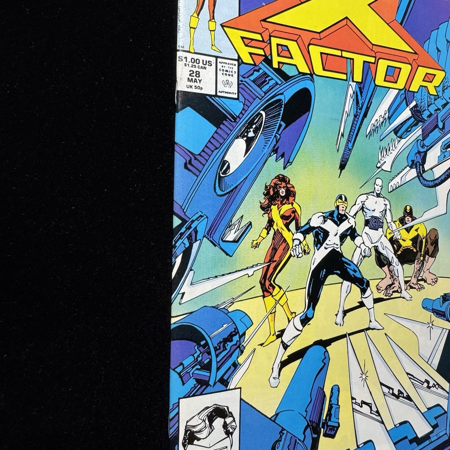 X-Factor 28 - 1st Appearance Of Infectia - Copper Age Marvel Comics 1988