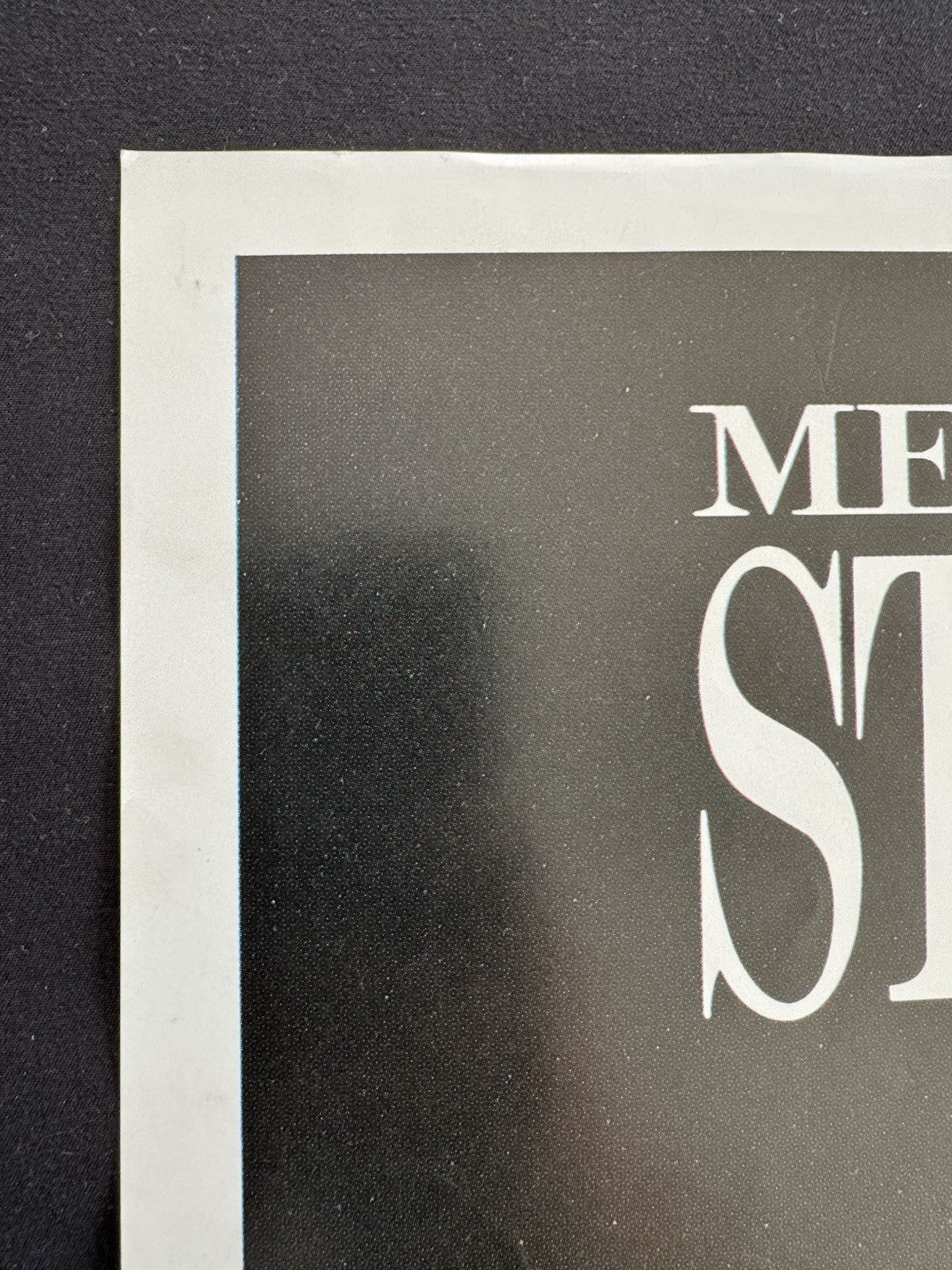 A Cry In The Dark 1988 - Original UK Quad Cinema Poster - Meryl Streep - Folded