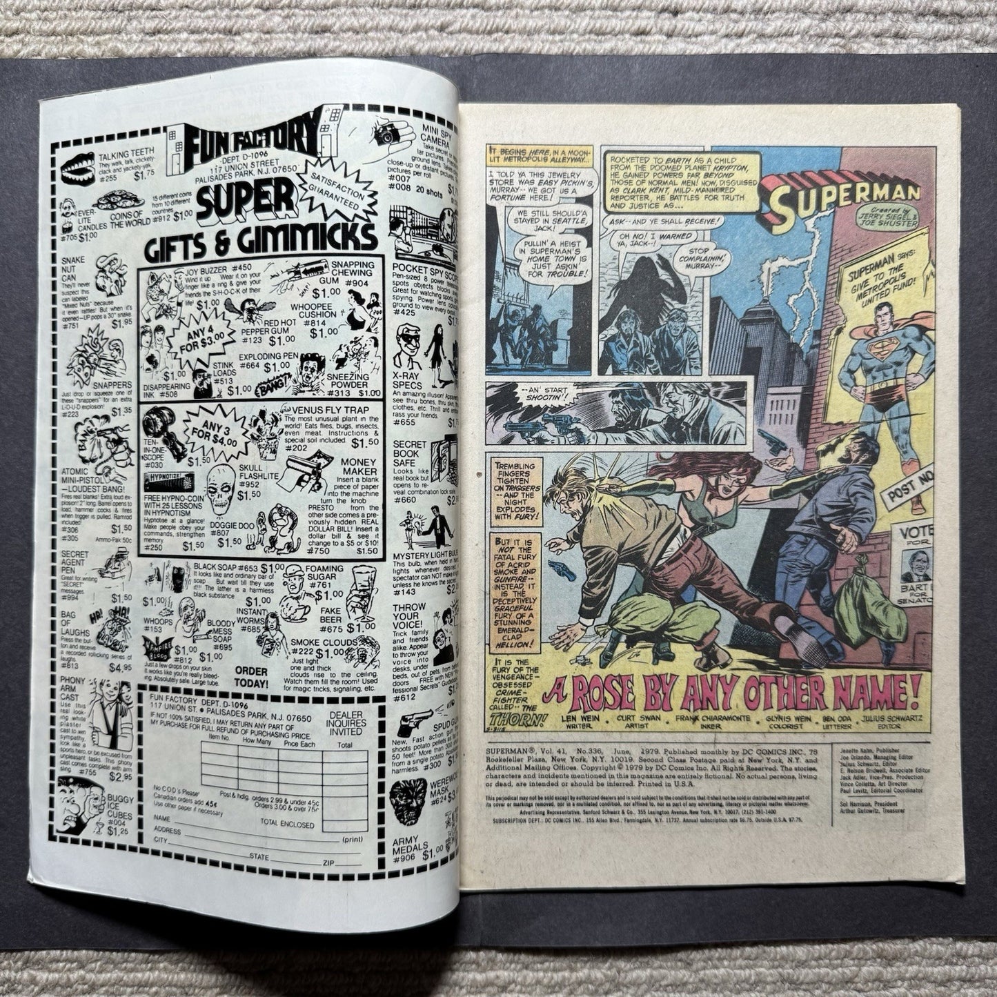 Superman 336 - Bronze Age Dc Comics 1979
