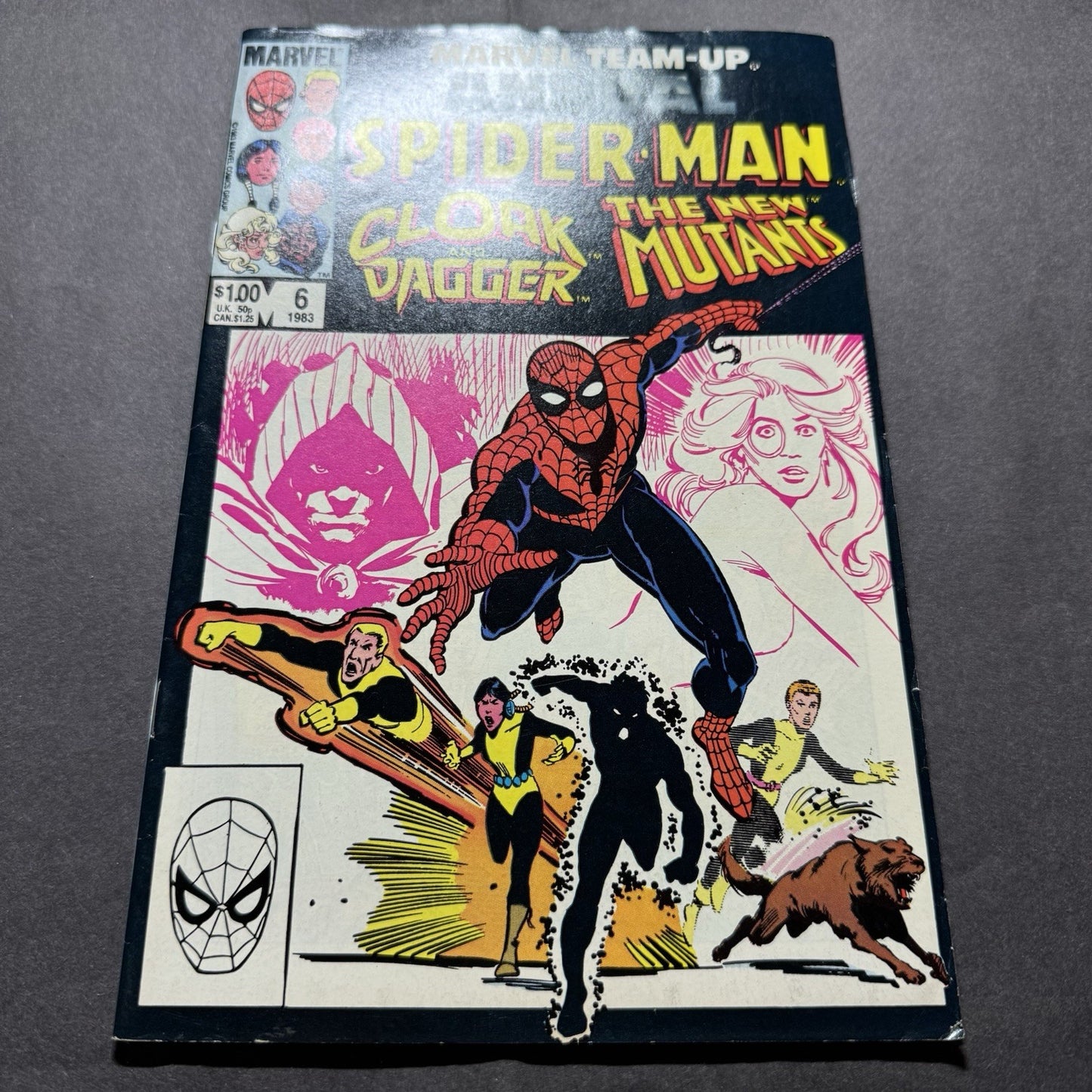 Marvel Team Up Annual 6 - Bronze Age Marvel Comics 1983