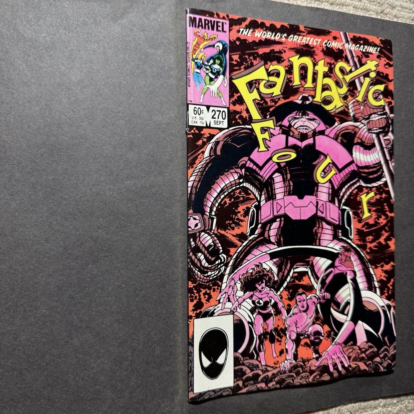 Fantastic Four 270 - Bronze Age Marvel Comics 1984