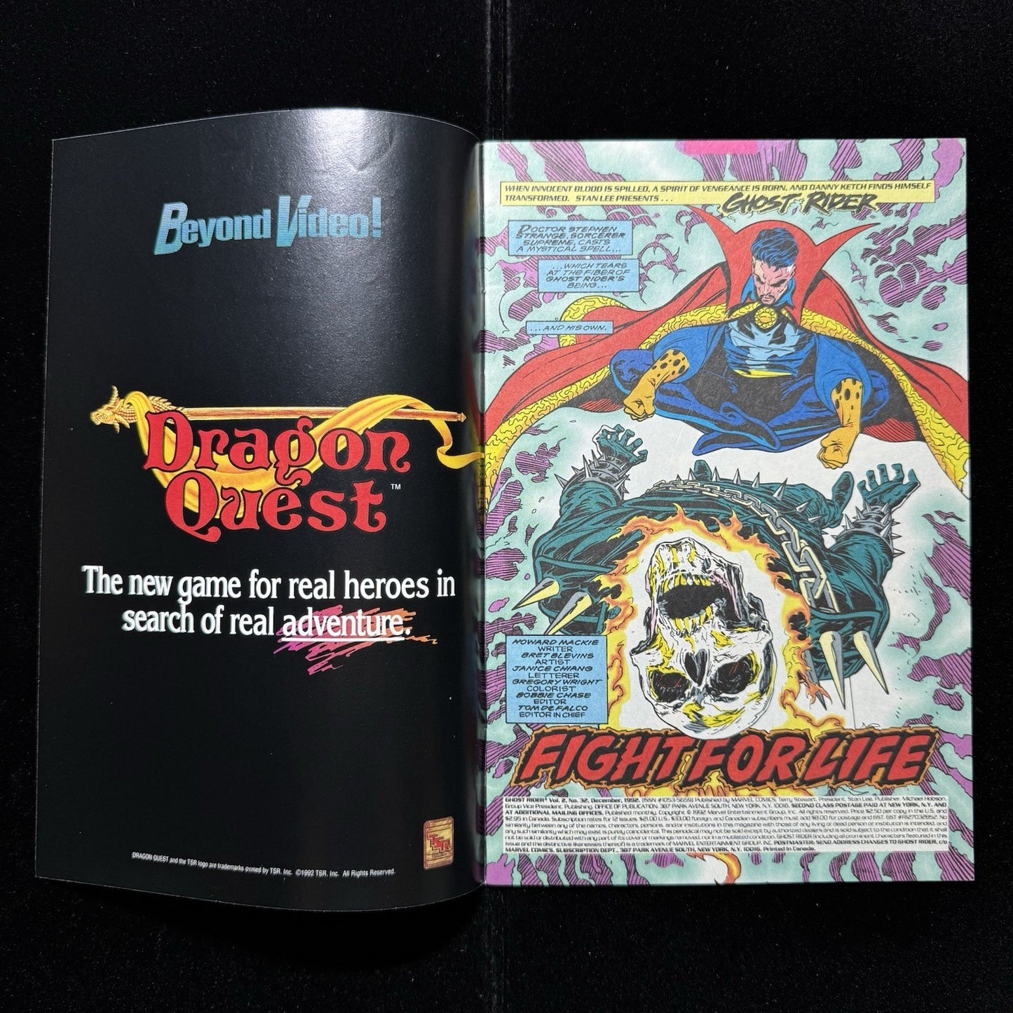 Ghost Rider 32 - Modern Age Marvel Comics 1992