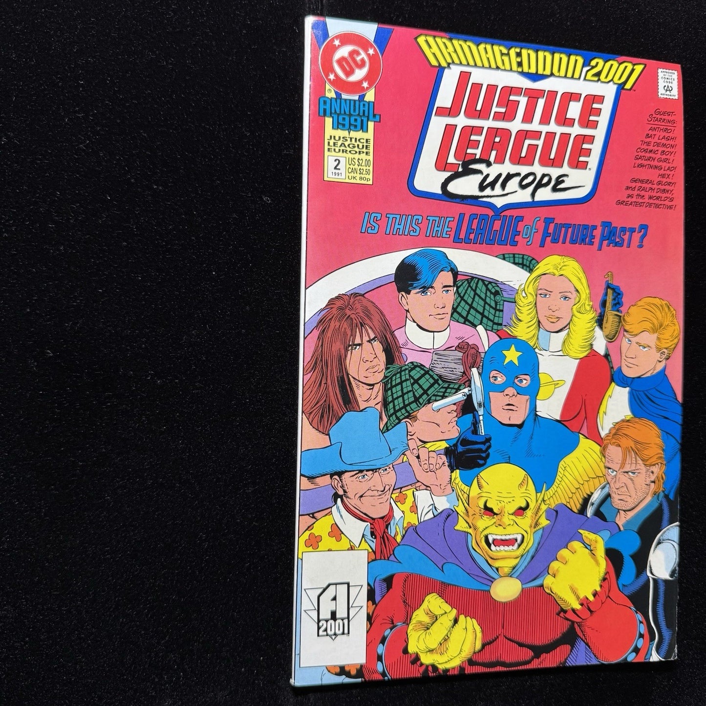 Justice League Europe Annual 2 - Copper Age Dc Comics 1991