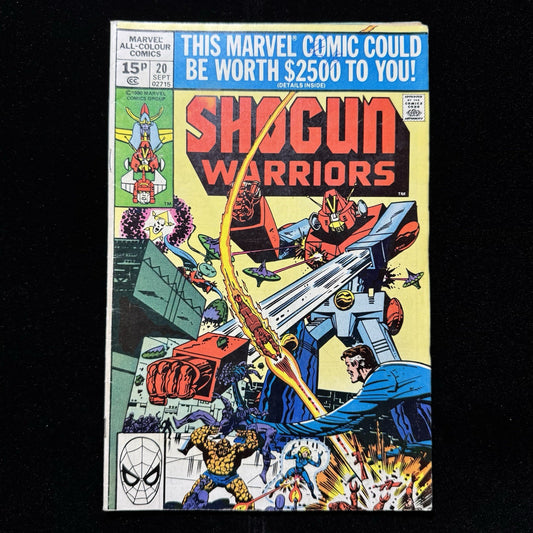 Shogun Warriors 20 - Bronze Age Marvel Comics 1980