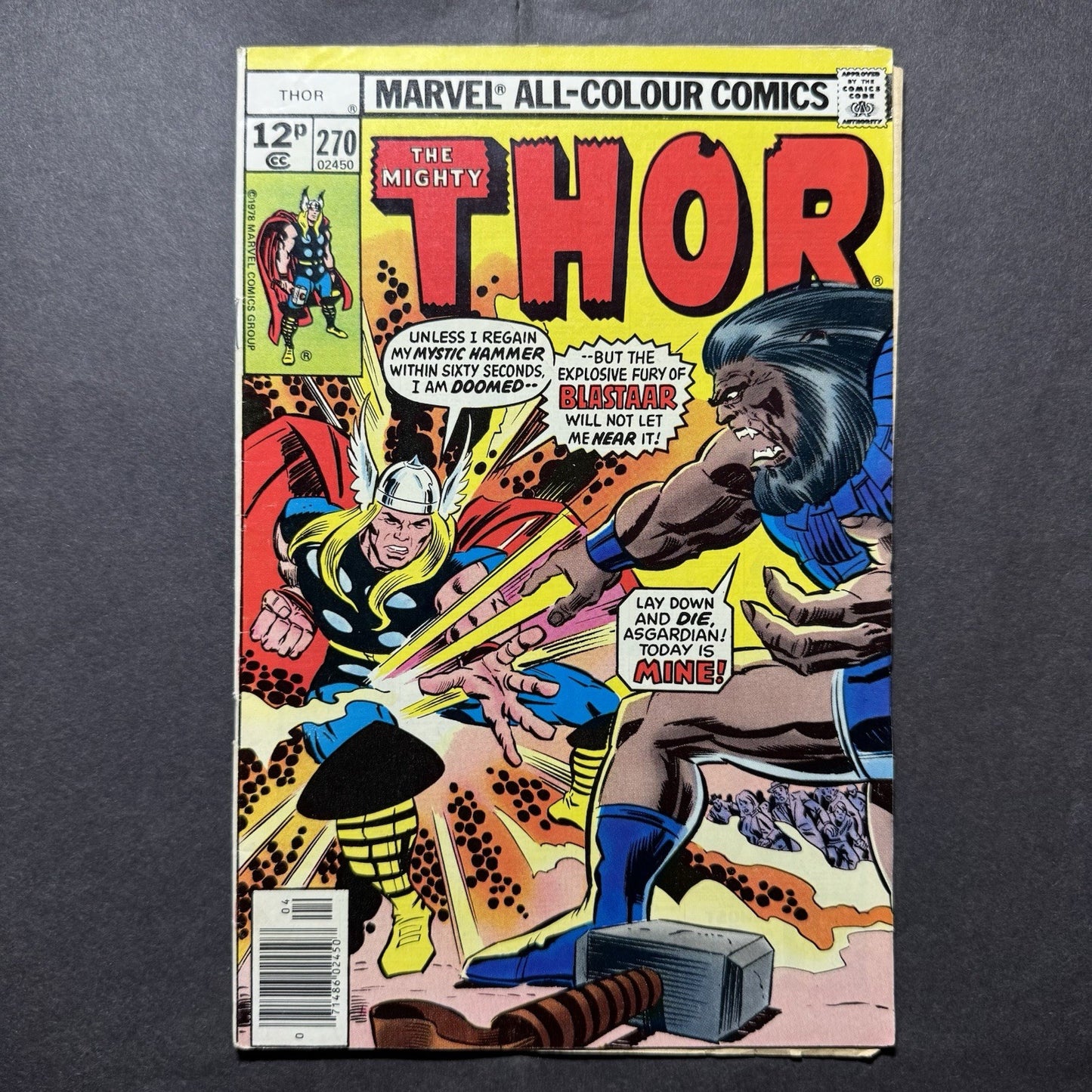 Thor 270 - Bronze Age Marvel Comics 1978