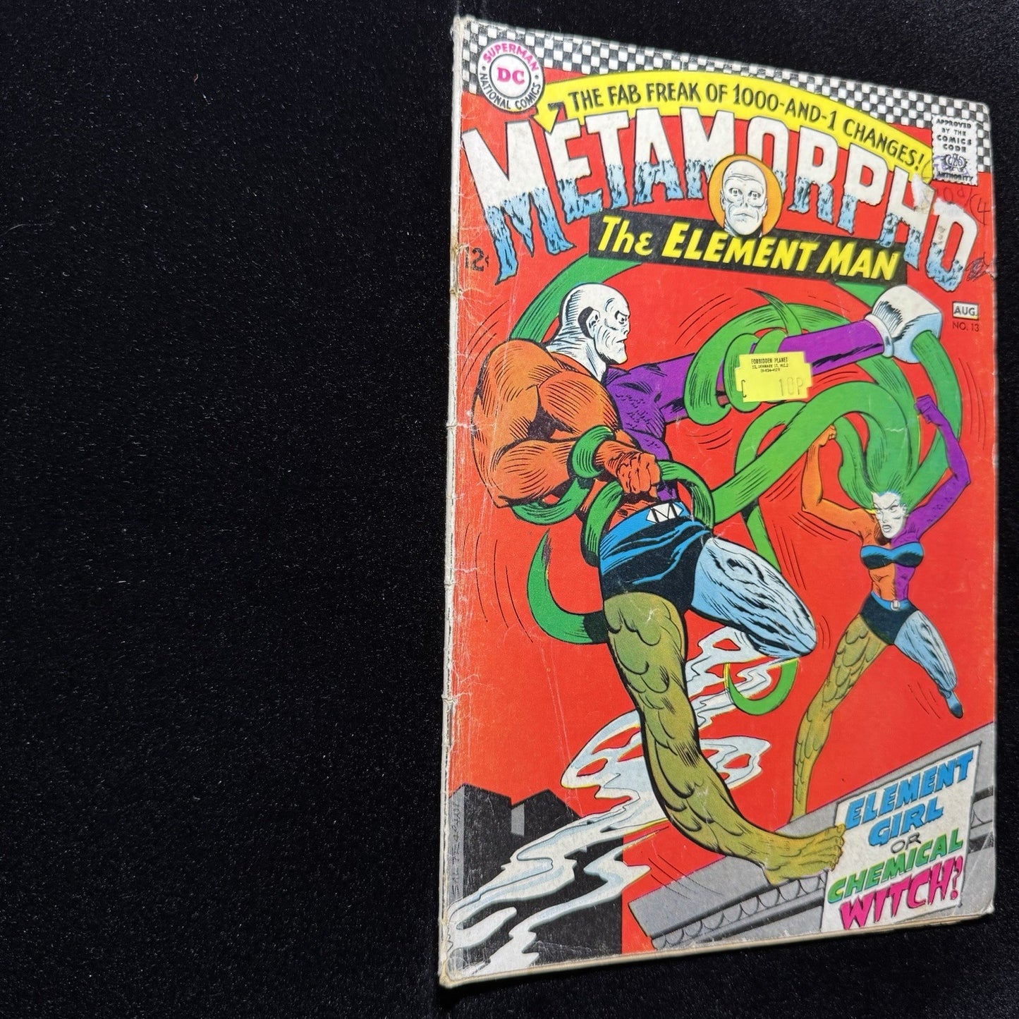 Metamorpho 13 - Silver Age Dc Comics 1967