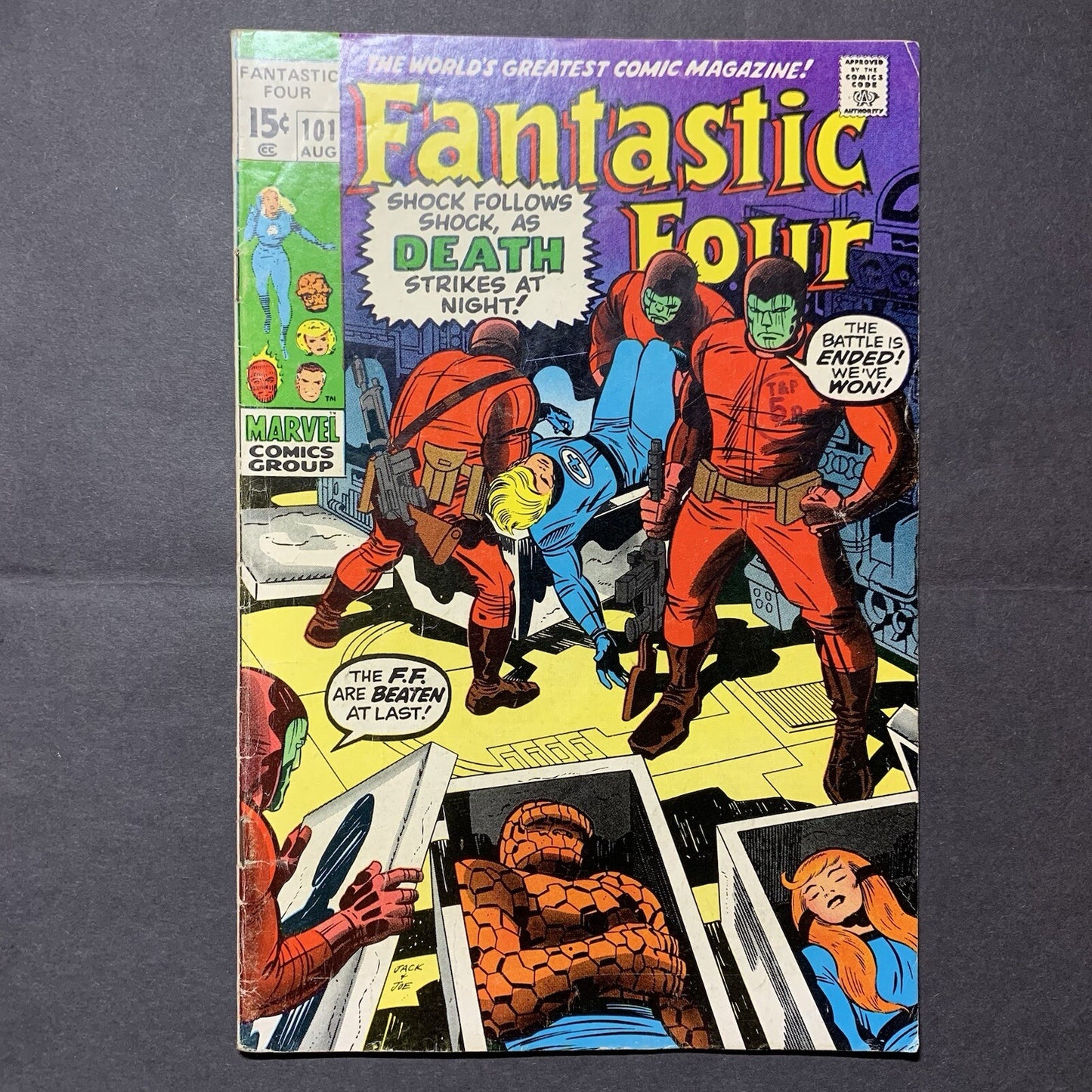 Fantastic Four 101/ Bronze Age Marvel Comics 1970/ FN