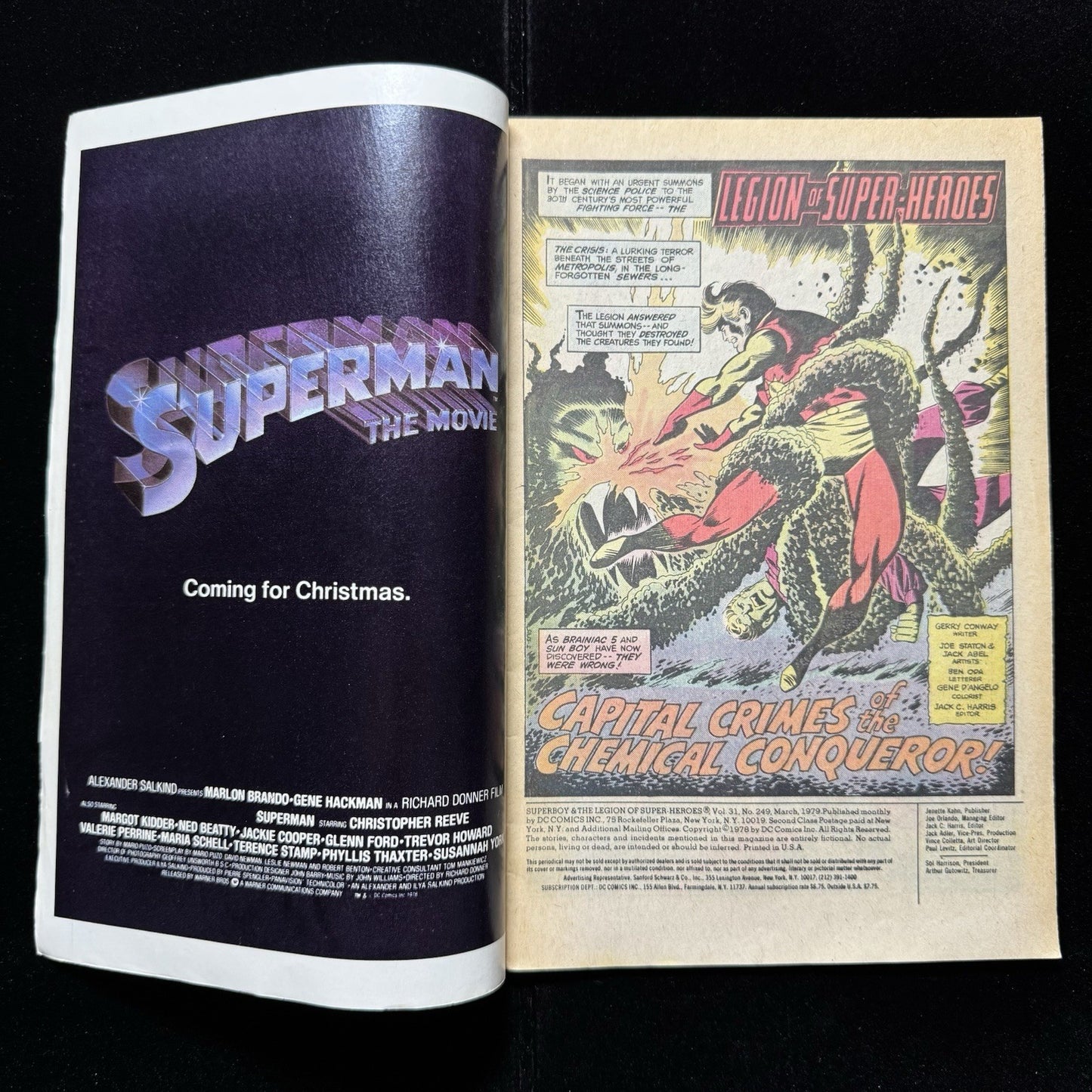 Legion of Super-Heroes 249 - Bronze Age Dc Comics 1979
