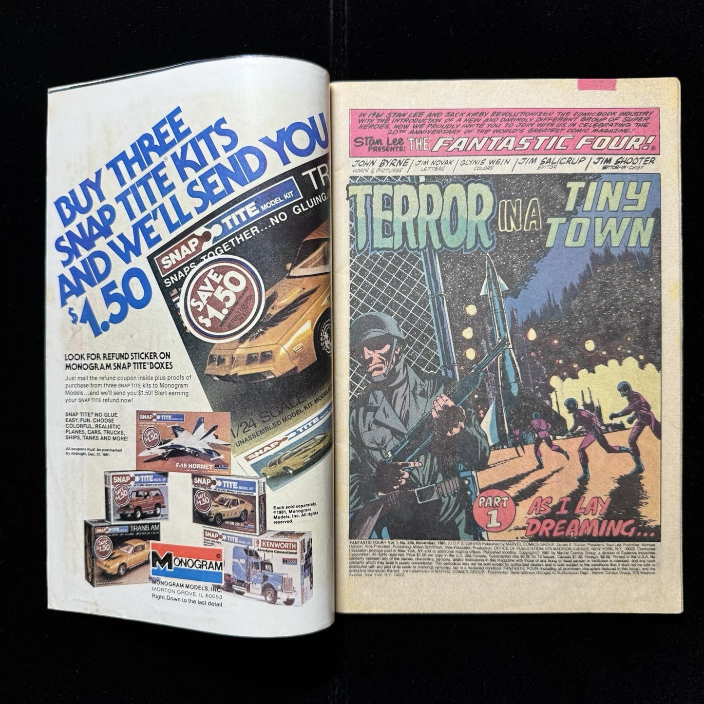 Fantastic Four 236 - Bronze Age Marvel Comics 1981