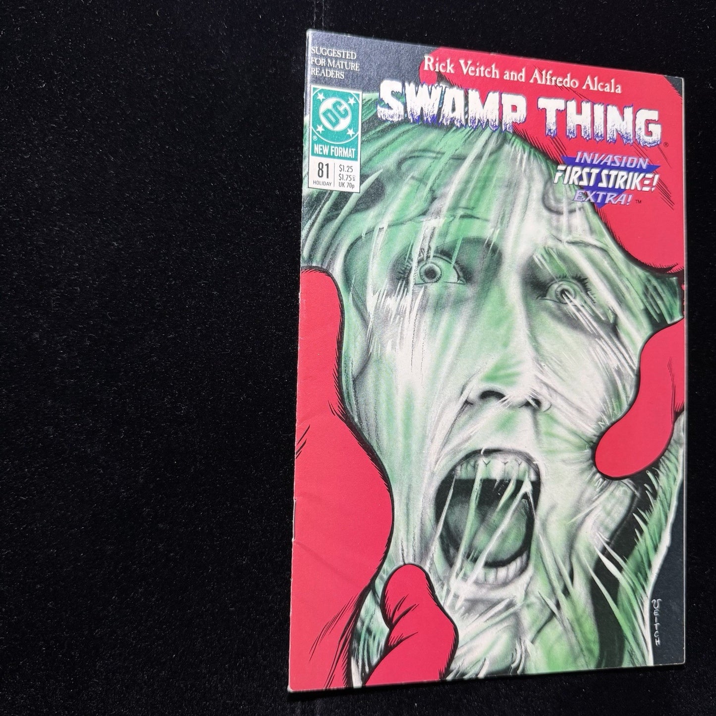 Saga Of The Swamp Thing 81 - Copper Age Dc Comics 1989