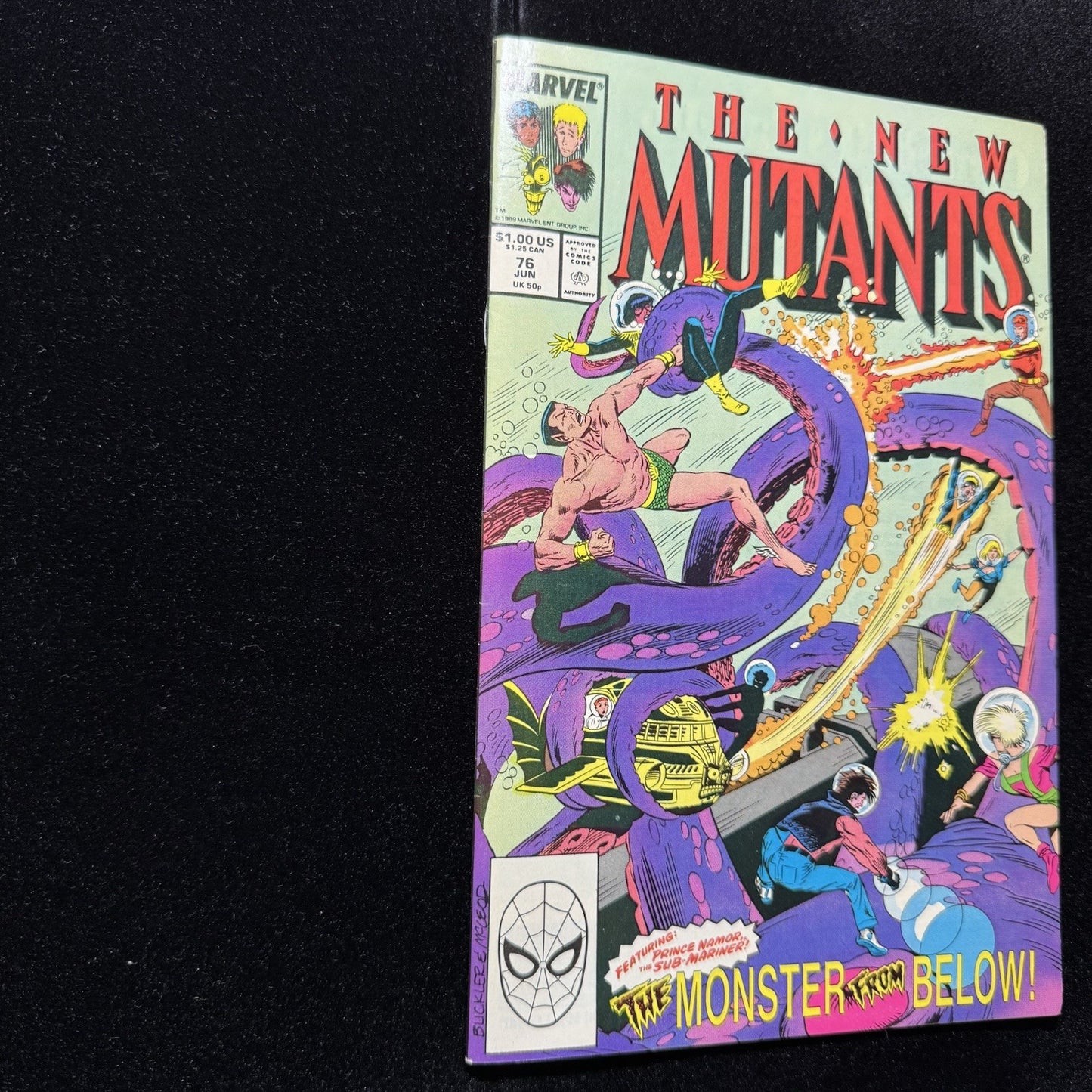 New Mutants 76 - Copper Age Marvel Comics 1989