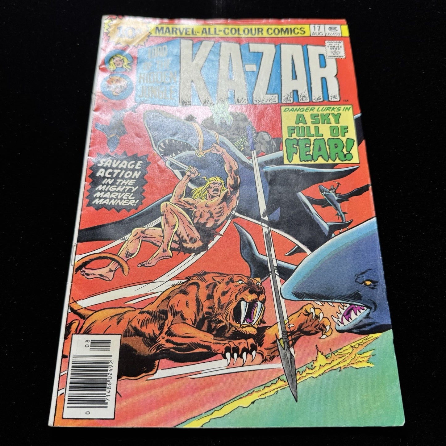 Ka-Zar 17 - Bronze Age Marvel Comics 1976