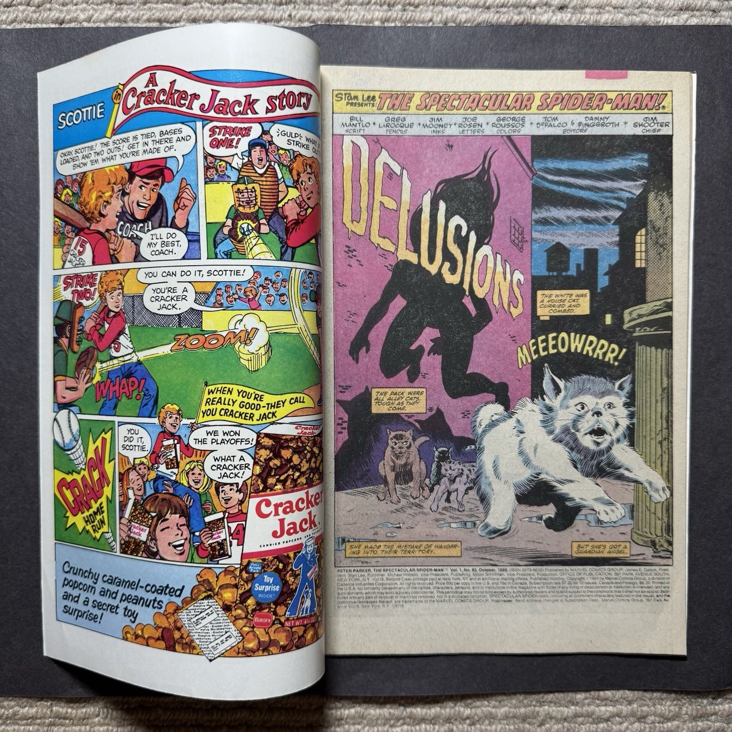 Spectacular Spider-Man 83 - Bronze Age Marvel Comics 1983