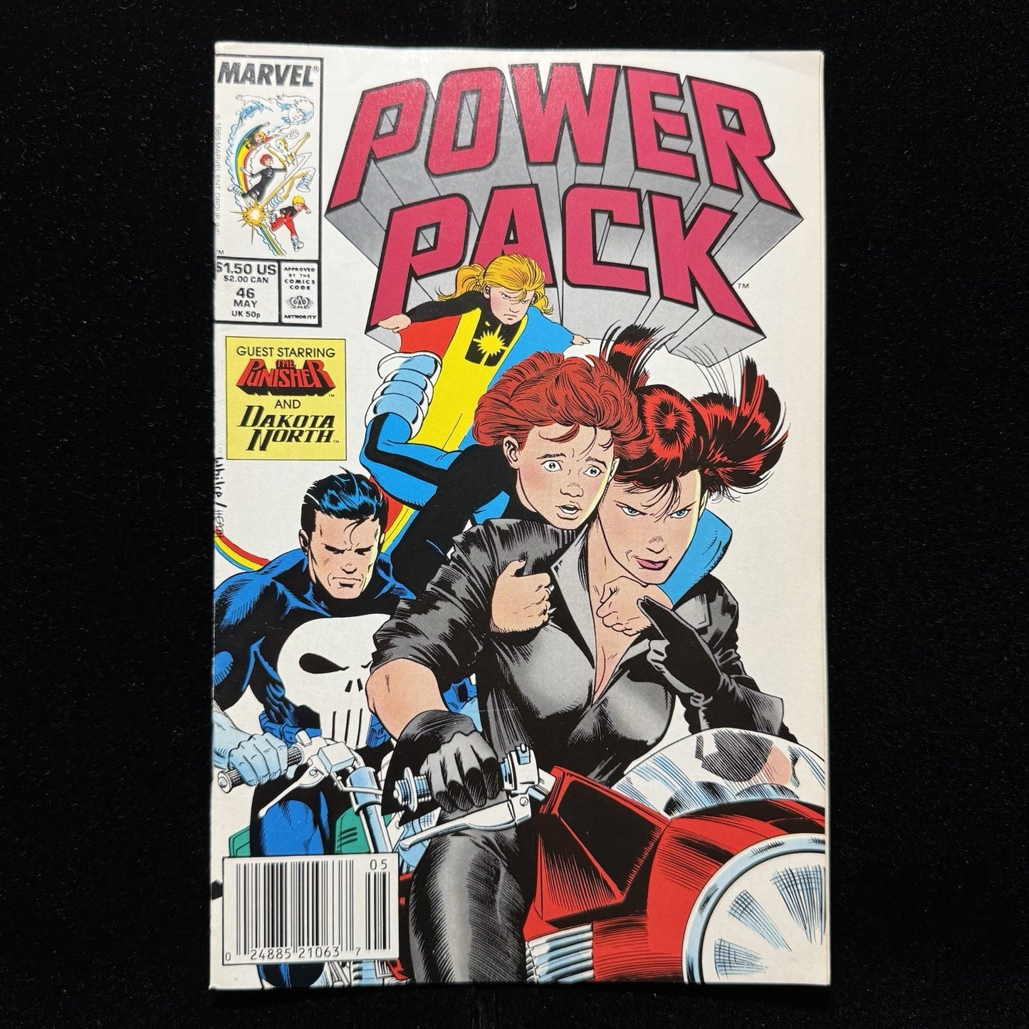 Power Pack 46 - Copper Age Marvel Comics 1989