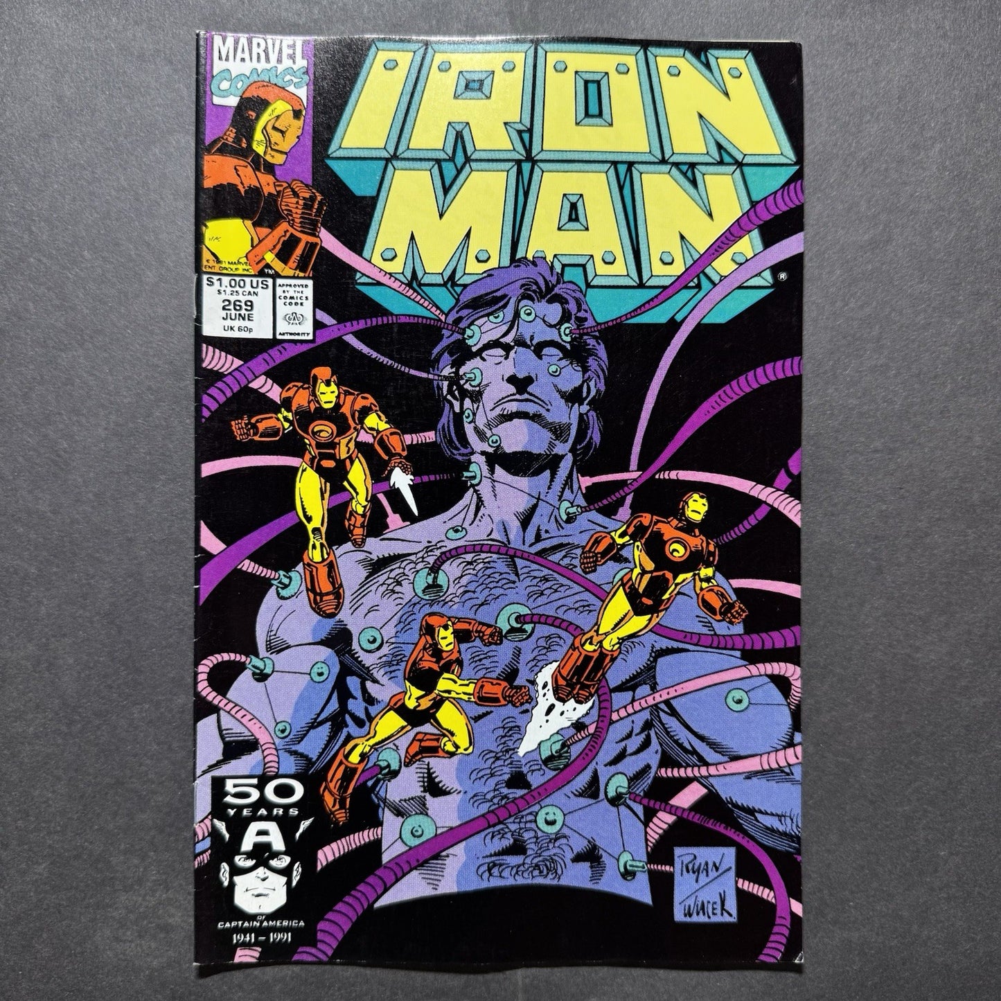 Iron Man 269 - Copper Age Marvel Comics 1991
