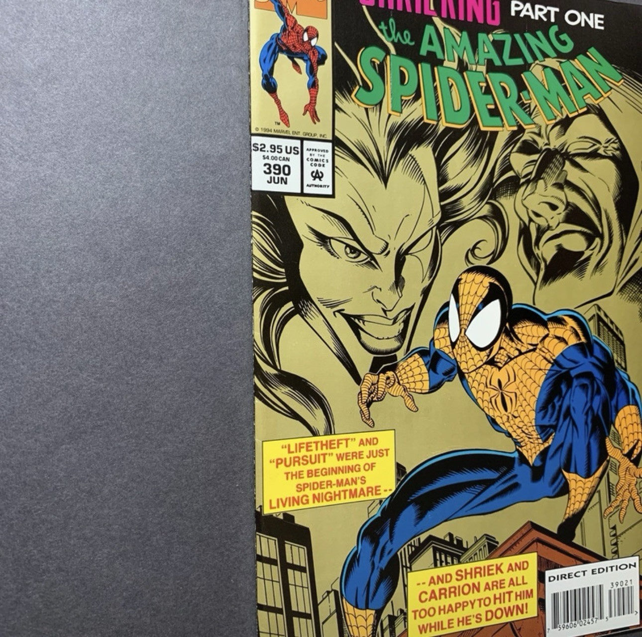 Amazing Spider-Man 390 - Modern Age Marvel Comics 1994