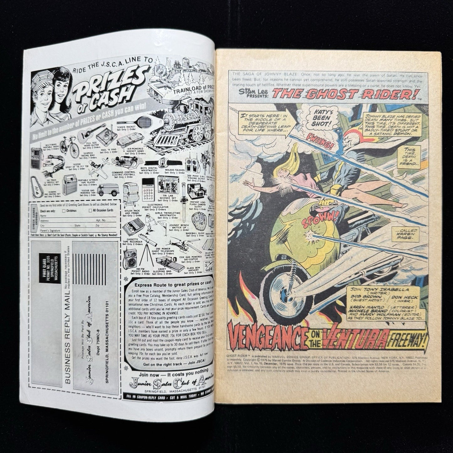 Ghost Rider 15 - Bronze Age Marvel Comics 1975