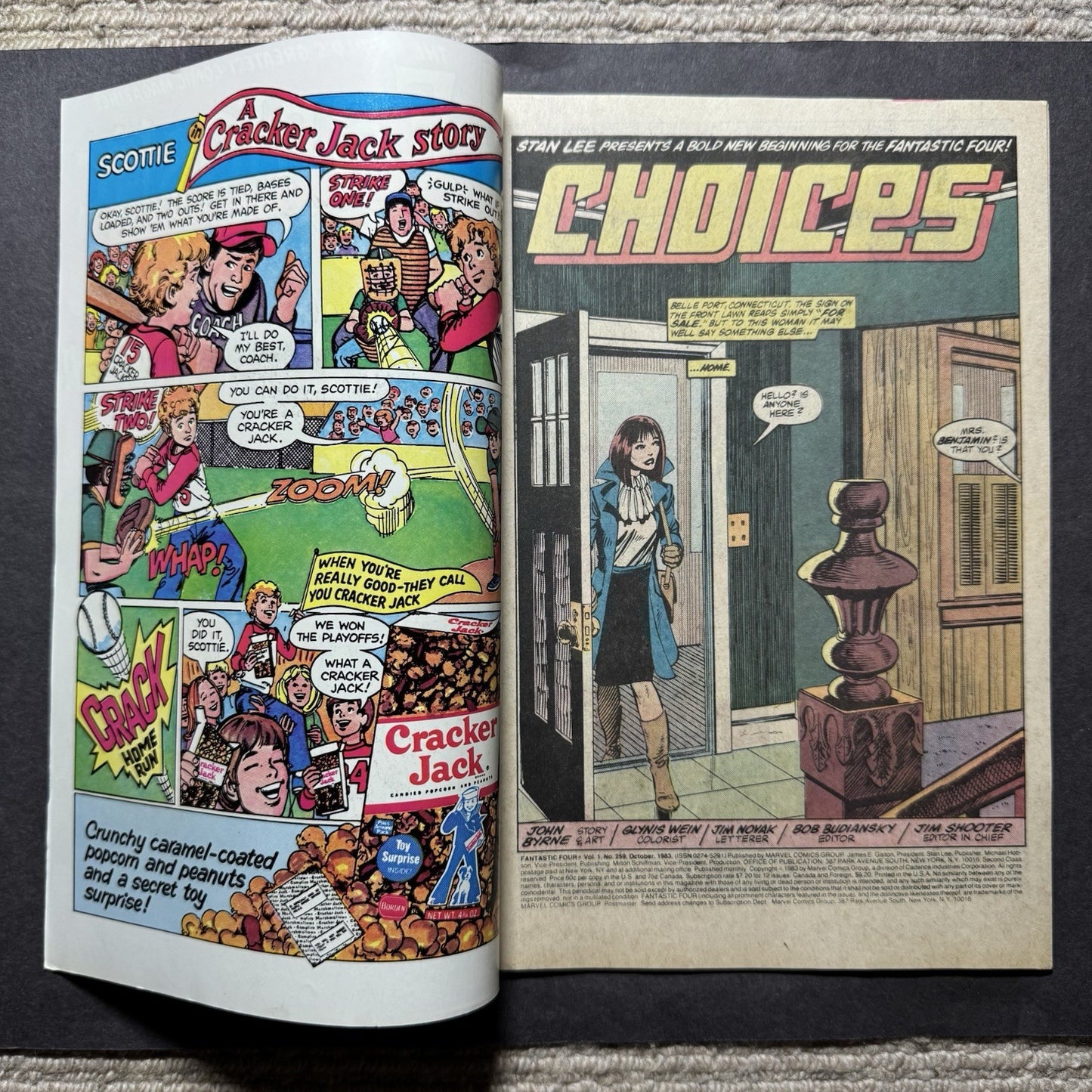 Fantastic Four 259 - Bronze Age Marvel Comics 1983