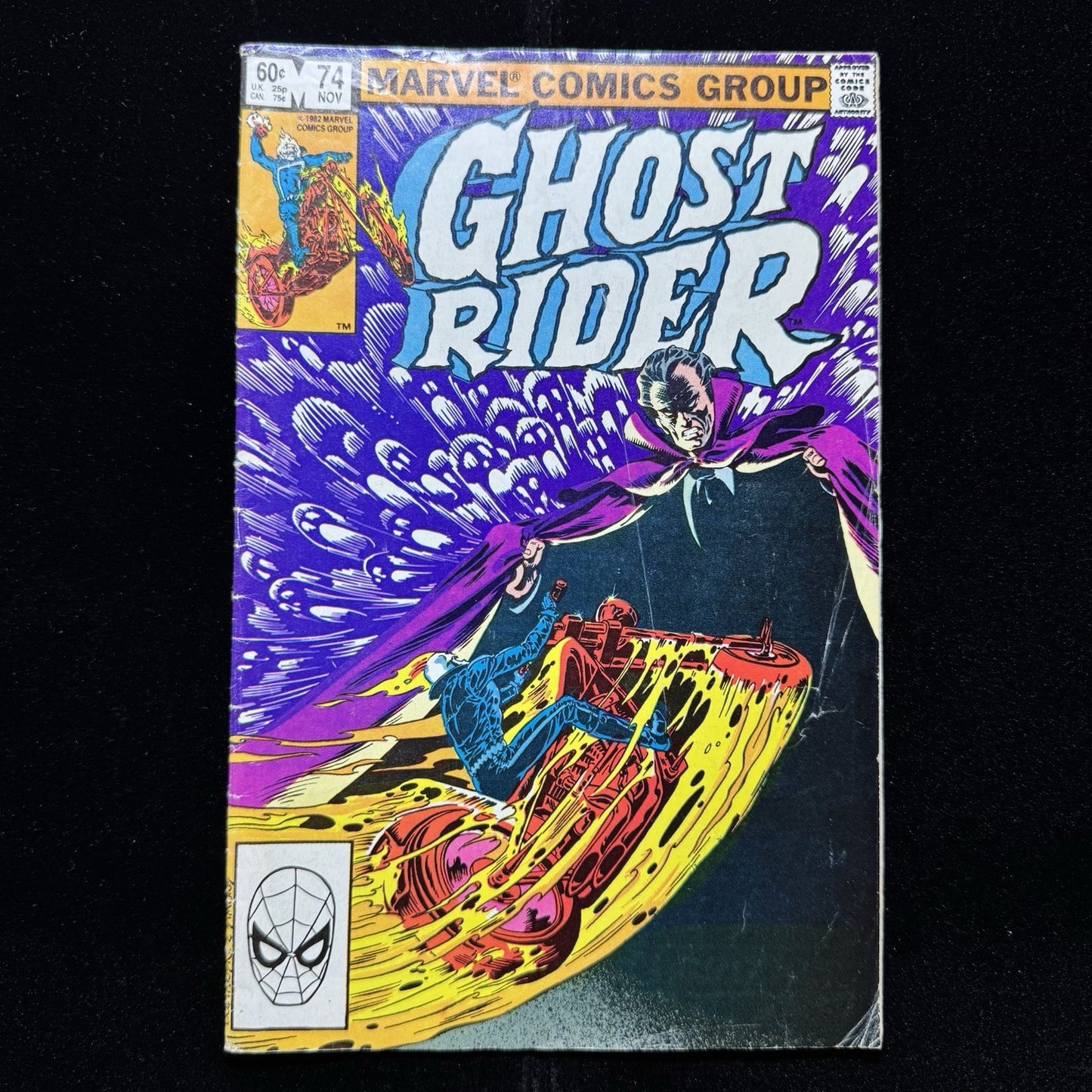 Ghost Rider 74 - 1st Appearance Of Centurious - Bronze Age Marvel Comics 1982