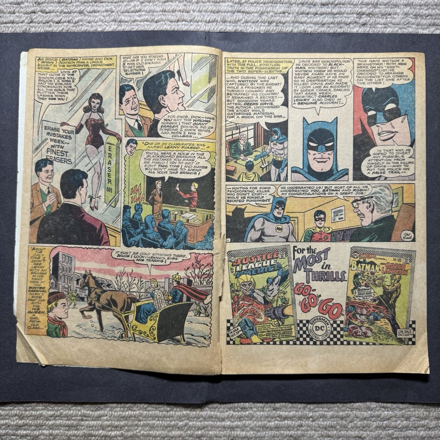 Batman Double Double Comics 1 - Thorpe & Porter - Including Batman 189 - 1970/71