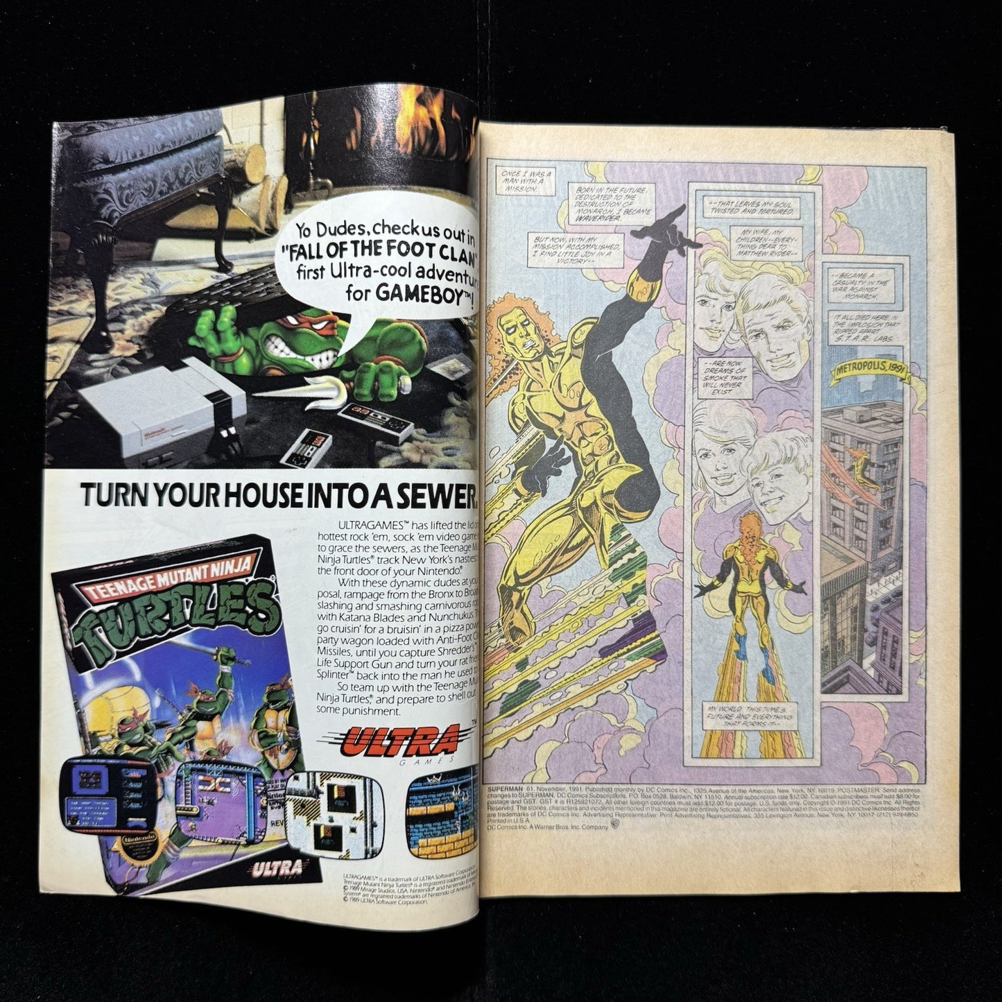 Superman 61 - Copper Age Dc Comics 1991