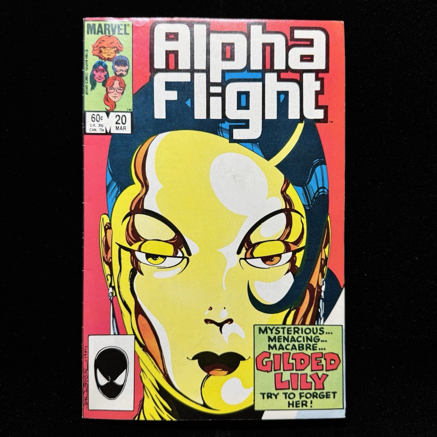 Alpha Flight 20 - Copper Age Marvel Comics 1985