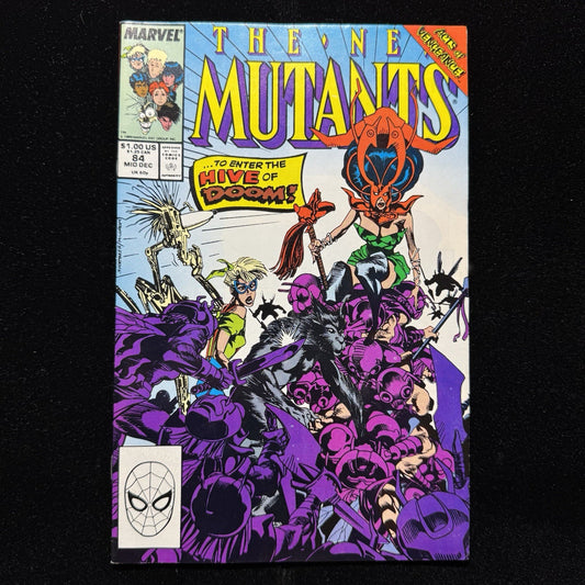 New Mutants 84 - Copper Age Marvel Comics 1989