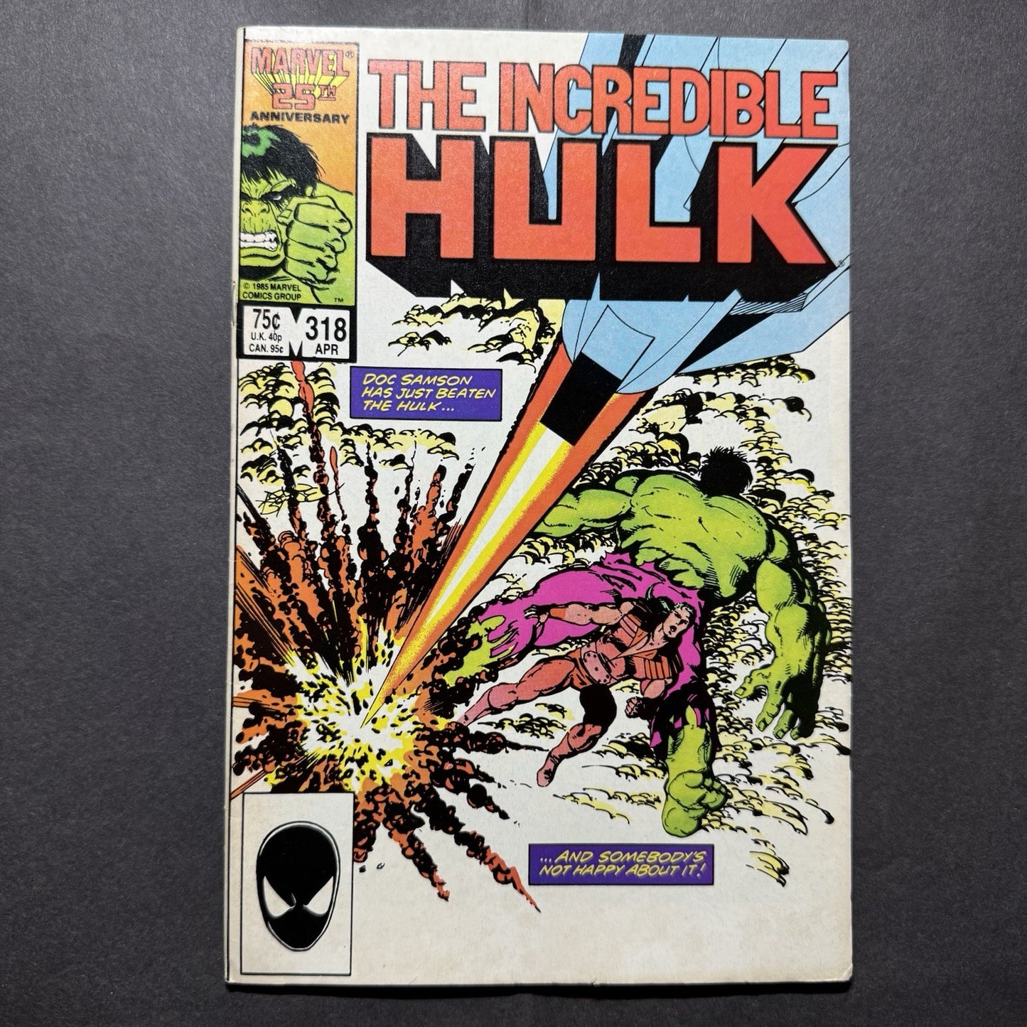 Incredible Hulk 318/ Copper Age Marvel Comics 1986