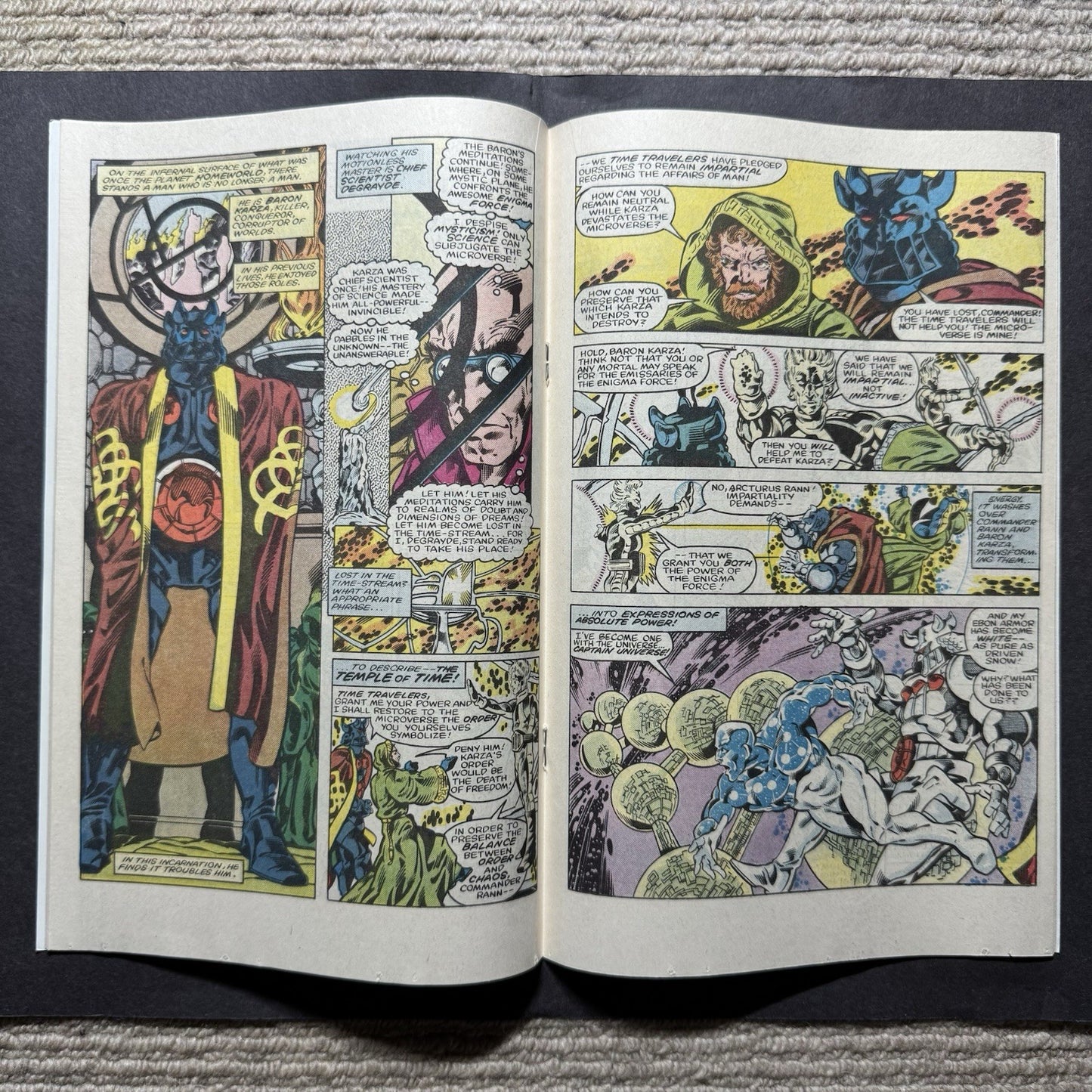Micronauts 56 - Copper Age Marvel Comics 1984