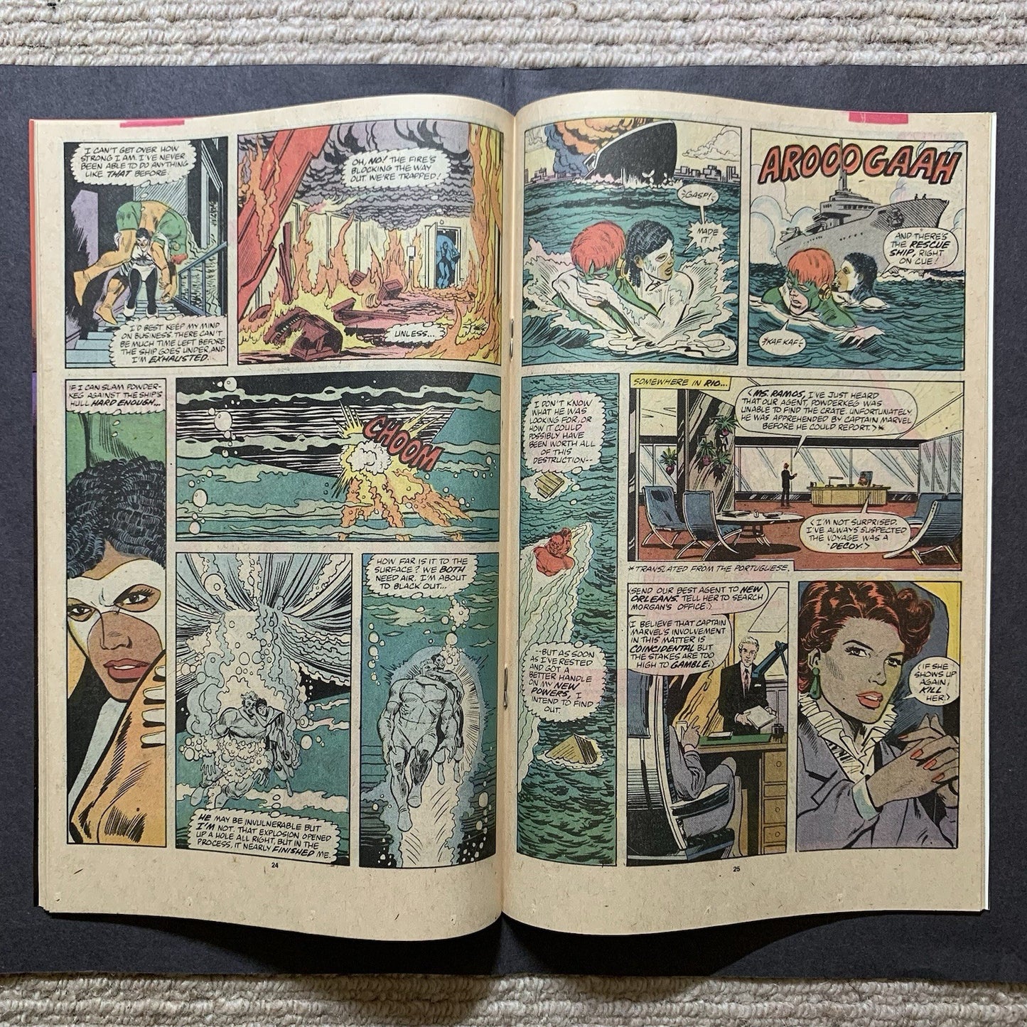 Giant Size Captain Marvel 1 - Copper Age Marvel Comics 1989