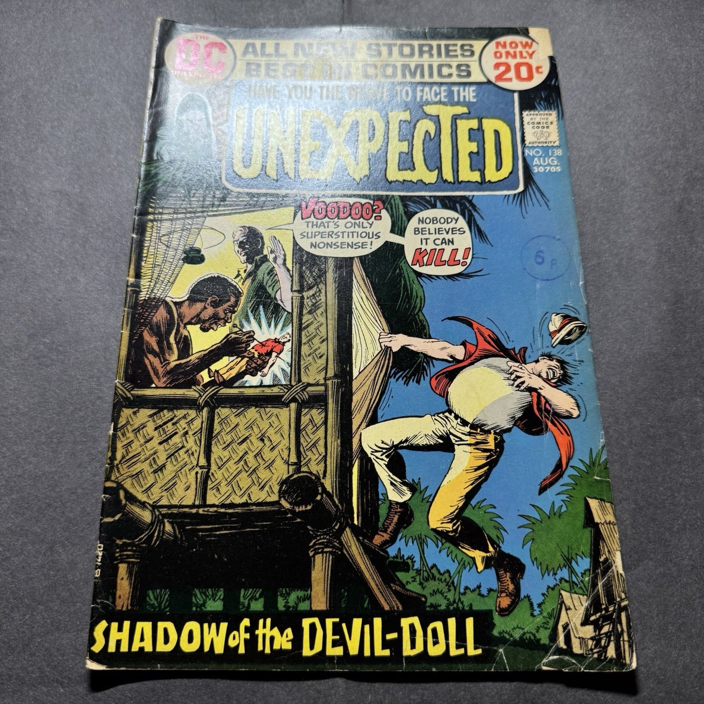 Unexpected 138 - Bronze Age Dc Comics 1972