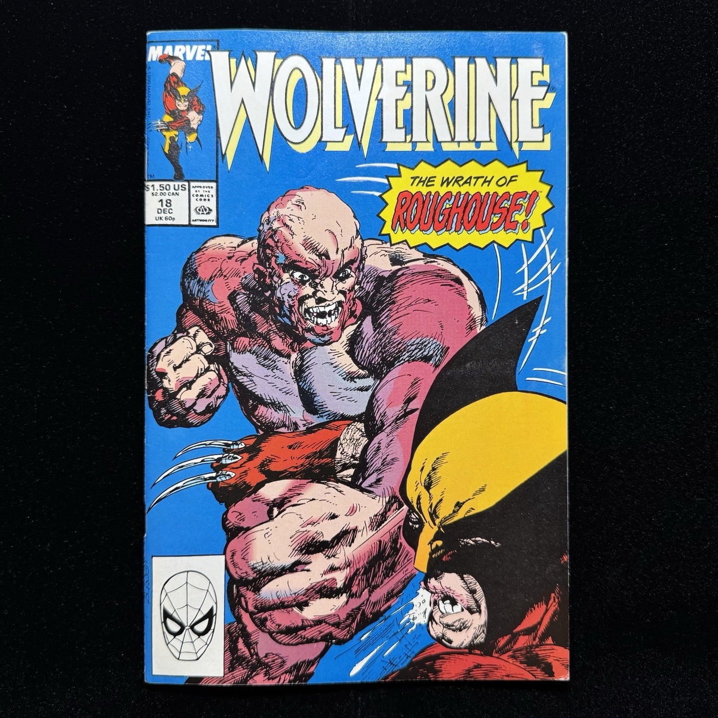 Wolverine 18 - Copper Age Marvel Comics 1989