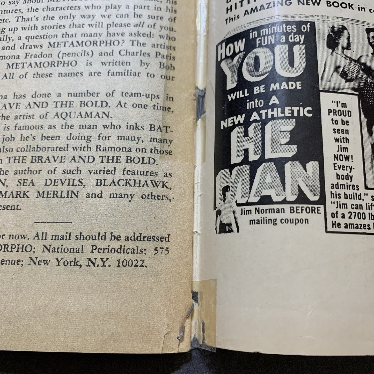 Metamorpho 1/ Silver Age Dc Comics 1965