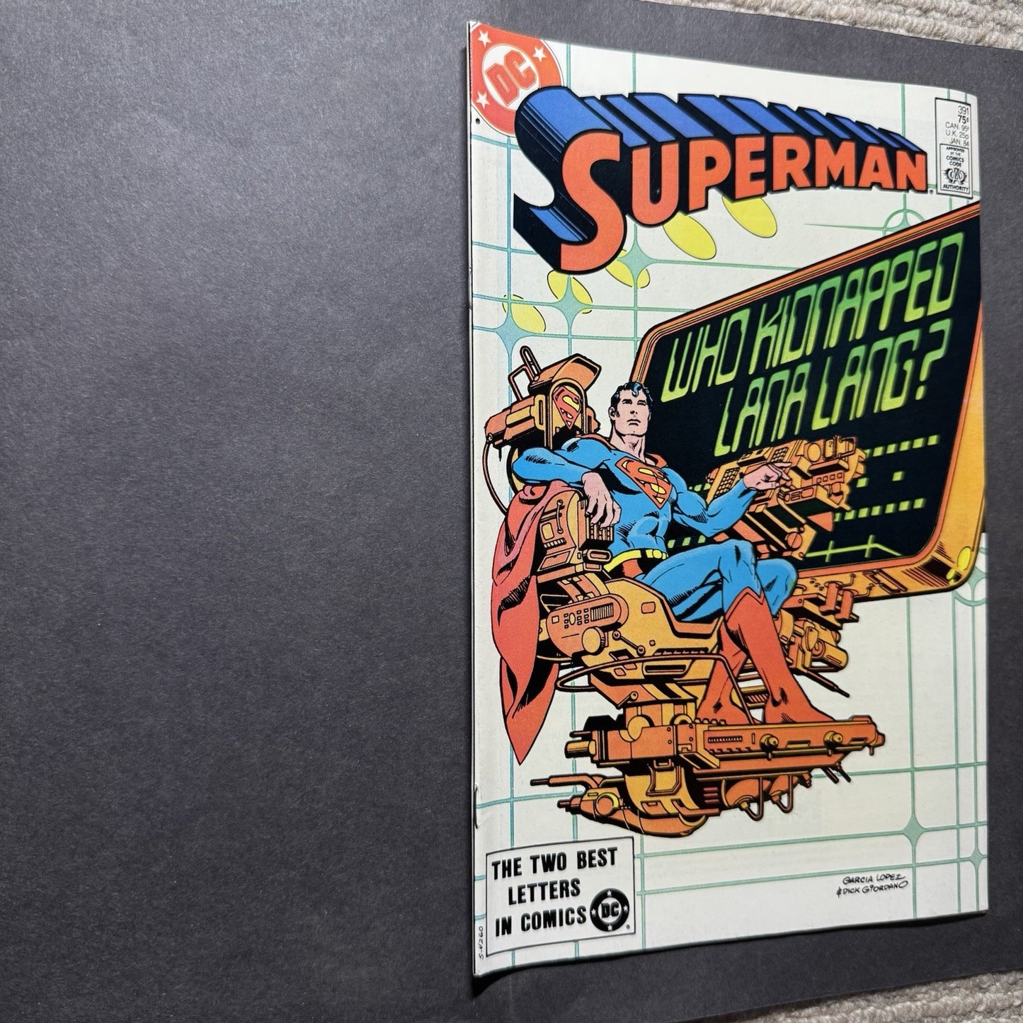 Superman 391/ Copper Age Dc Comics 1984