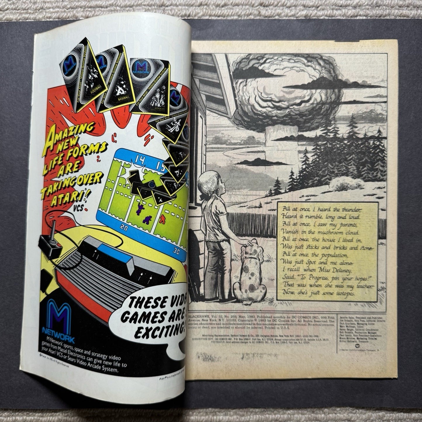 Blackhawk 258 - Bronze Age Dc Comics 1983