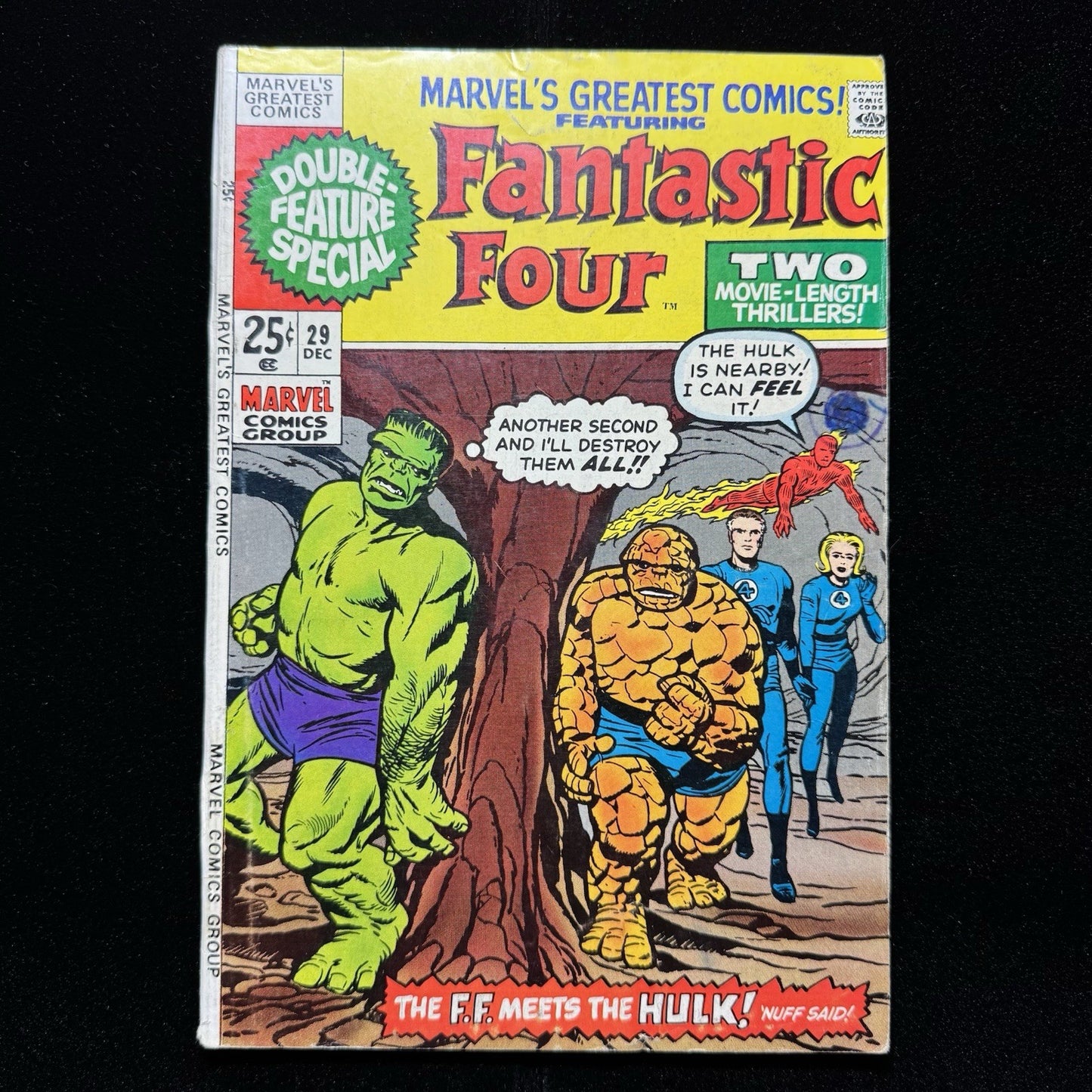Marvel Greatest Comics 29 - Reprint Of FF 12 - Bronze Age Marvel Comics 1970