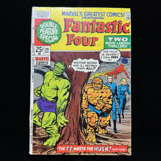 Marvel Greatest Comics 29 - Reprint Of FF 12 - Bronze Age Marvel Comics 1970