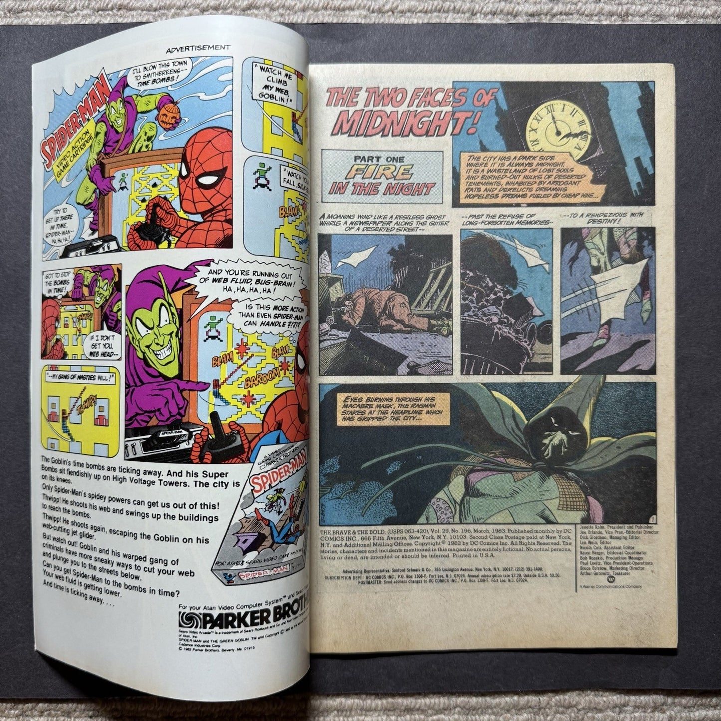 Brave And The Bold 196 - Bronze  Age Dc  Comics 1983