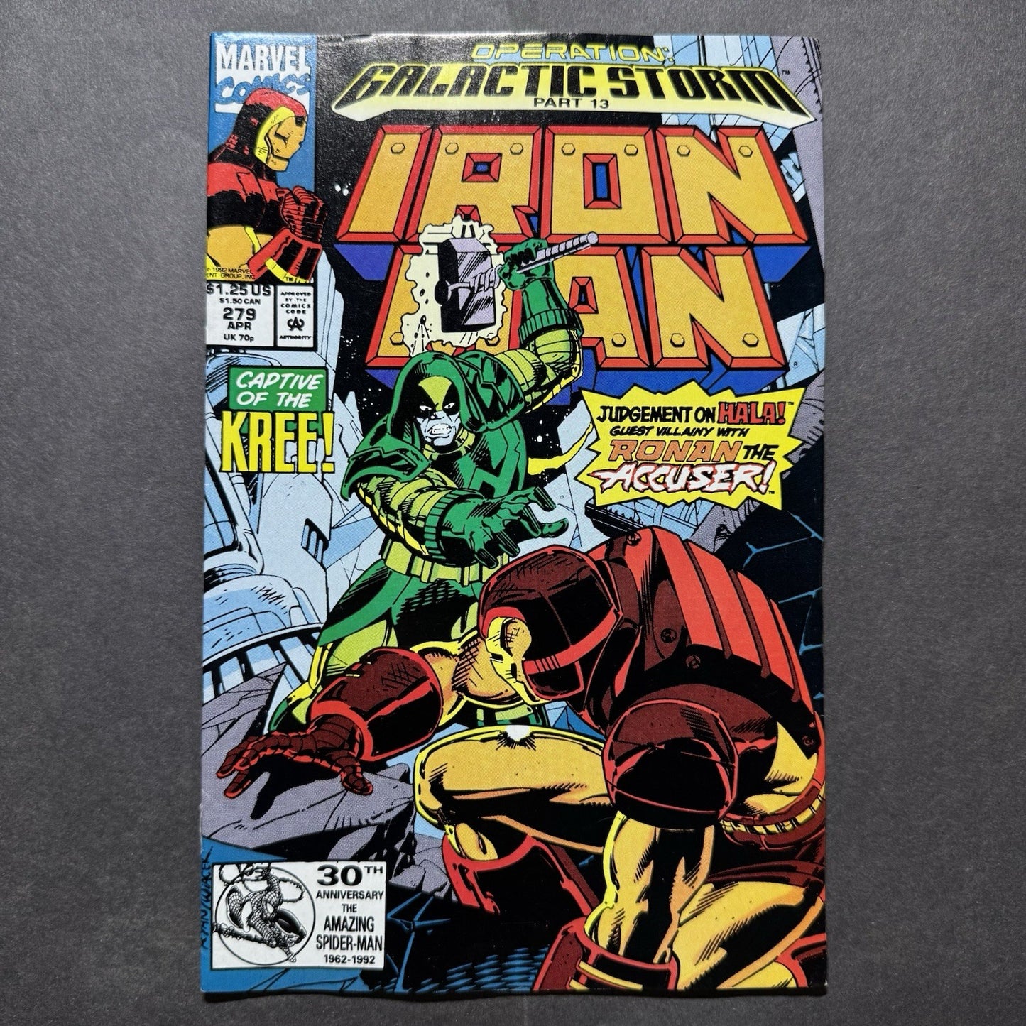 Iron Man 279 - Modern Age Marvel Comics 1992