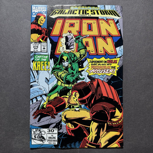 Iron Man 279 - Modern Age Marvel Comics 1992