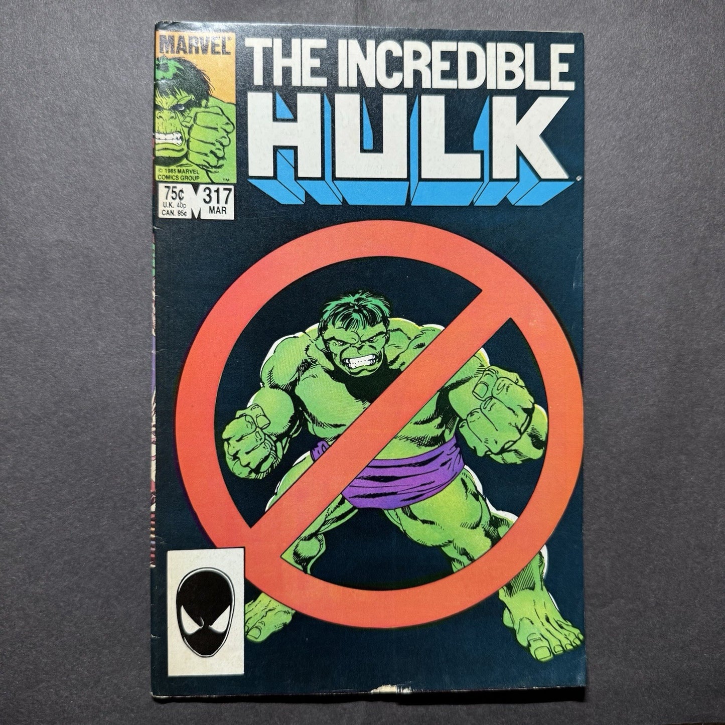 Incredible Hulk 317/ Copper Age Marvel Comics 1986
