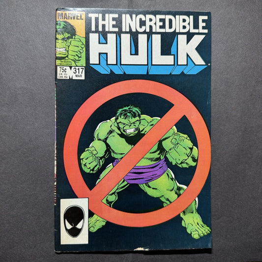 Incredible Hulk 317/ Copper Age Marvel Comics 1986