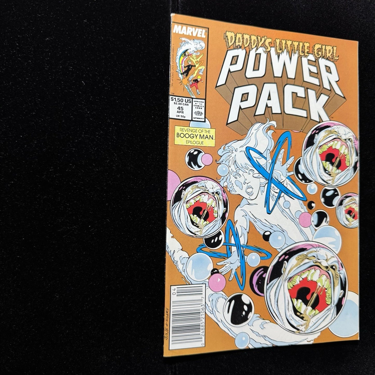 Power Pack 45 - Copper Age Marvel Comics 1989