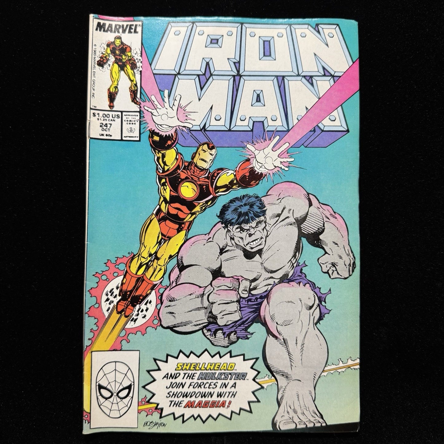 Iron Man 247 - Copper Age Marvel Comics 1989