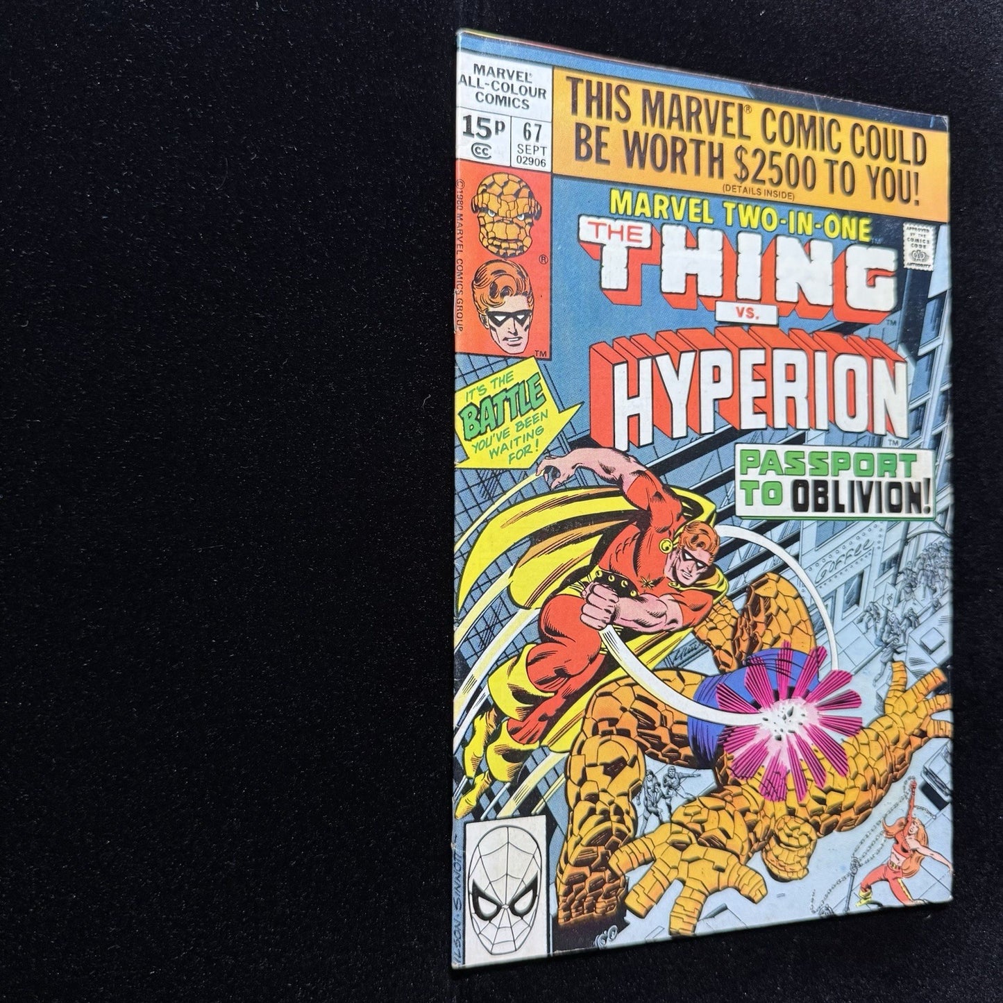 Marvel Two In One 67 - Bronze Age Marvel Comics 1980