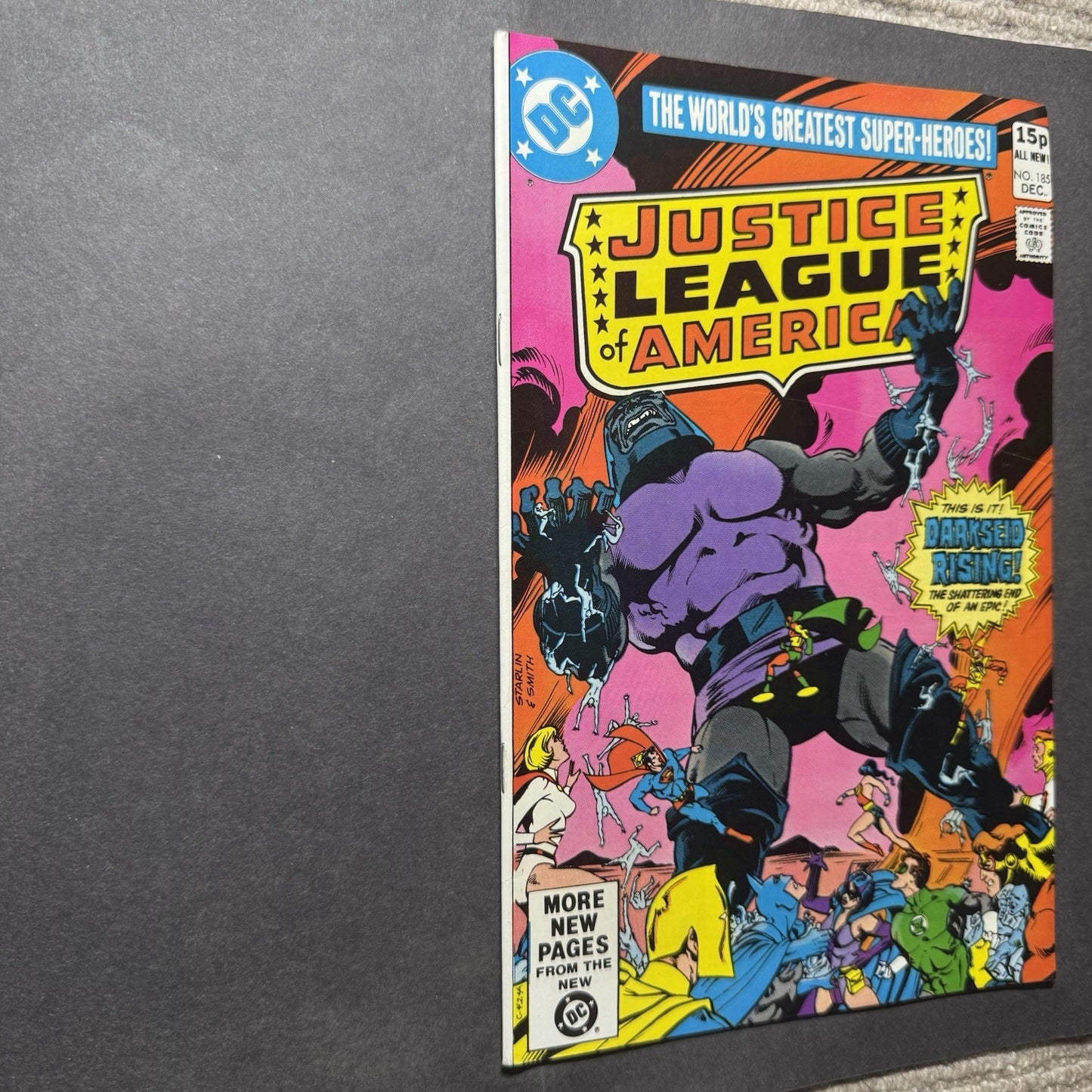 Justice League 185 - Bronze Age Dc Comics 1980