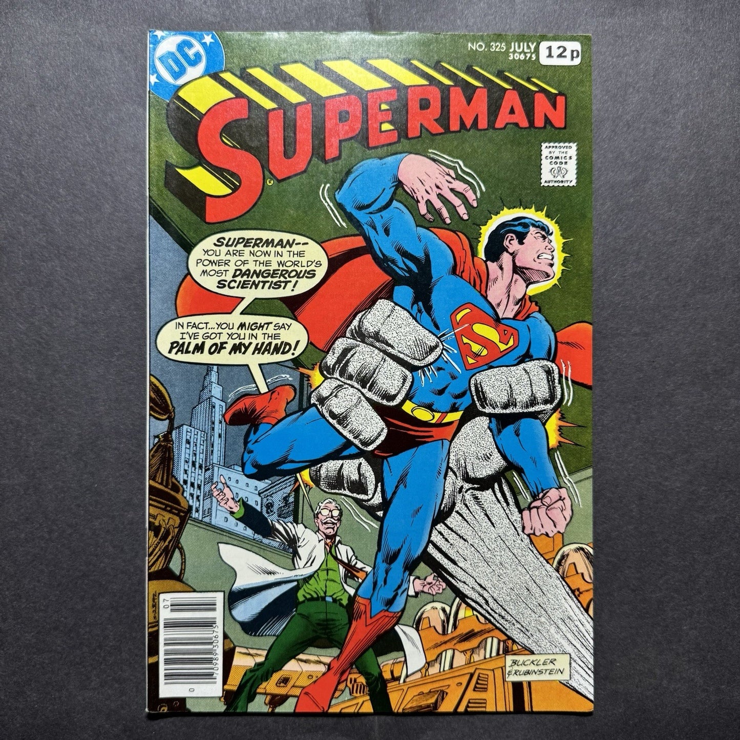 Superman 325 - Bronze Age Dc Comics 1978