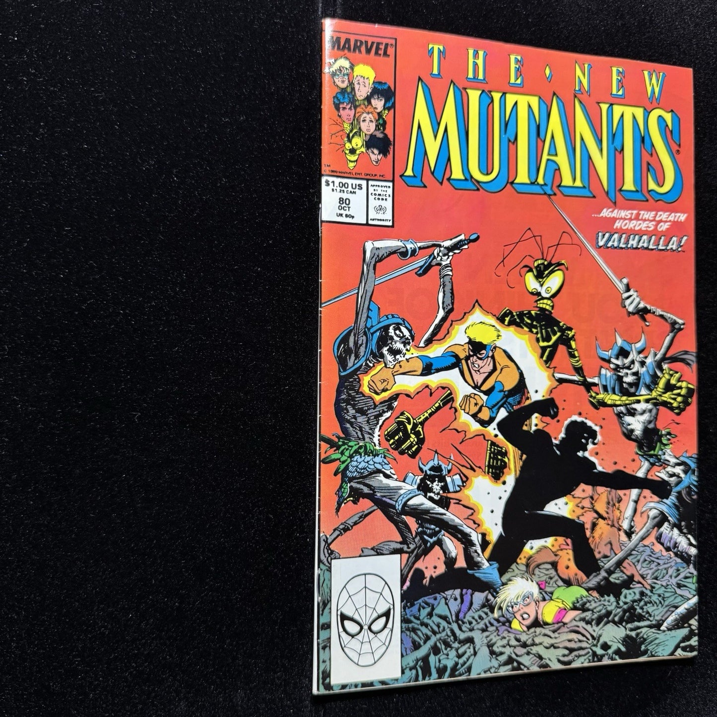 New Mutants 80 - Copper Age Marvel Comics 1989